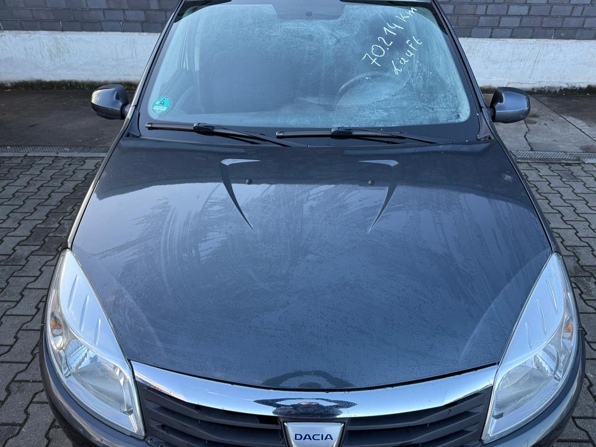 Dacia Sandero SD original Motorhaube KNA Kometengrau BJ10